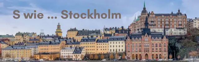 Städte mit S - Bild von Stockholm
