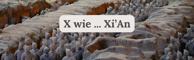 Städte mit X - Bild von der Terrakottaarmee in Xian